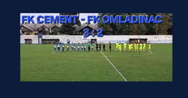 FK Cement-FK Omladinac-Beočin-avgust 2025
