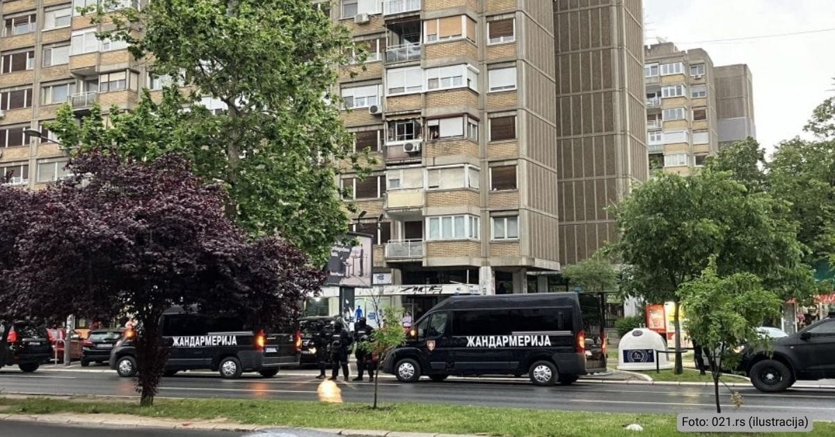 Žandarmerija u Bačkom Petrovcu pre protesta