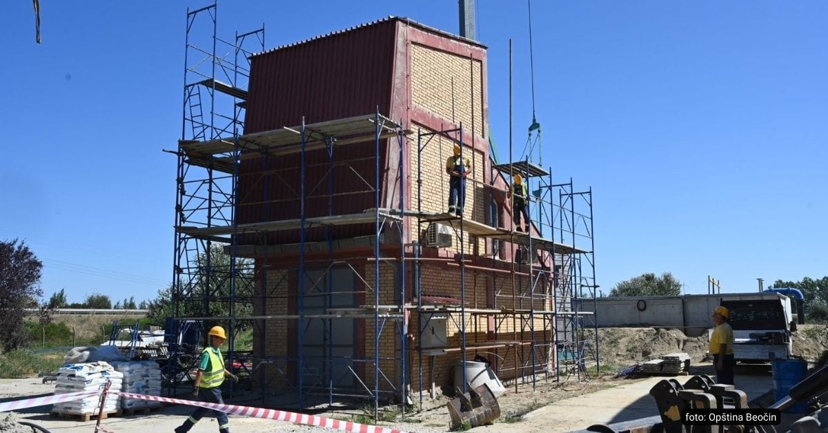 radovi na fabrici vode u Beočinu