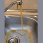 Žuta i zamućena voda u Beočinu, septembar 2025