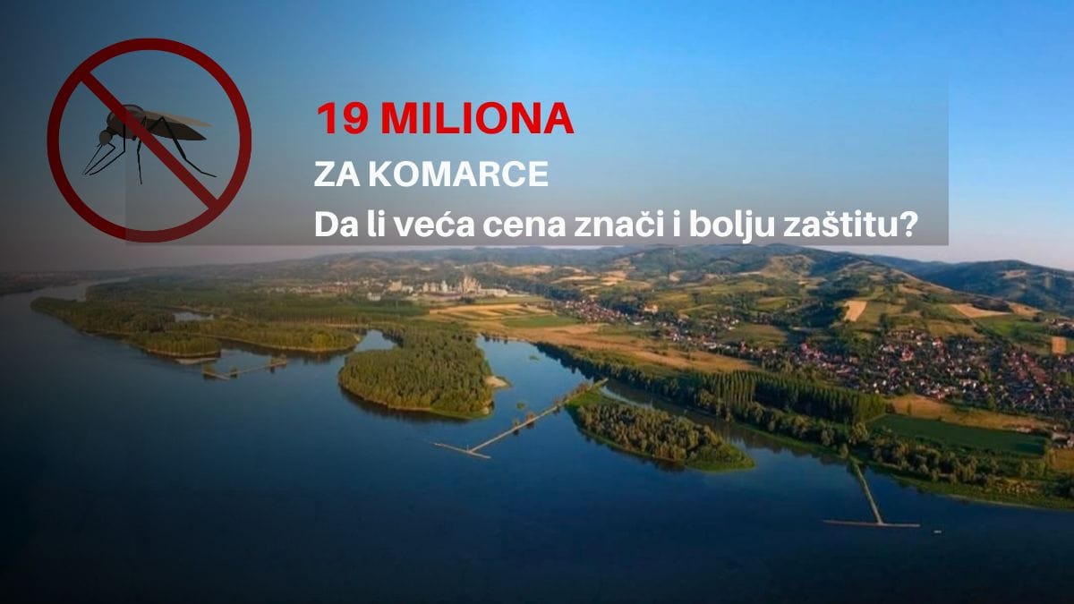Beočin panorama Dunav suzbijanje komaraca javna nabavka 2026 ilustracija