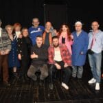 Pozorišna predstava Naša stranka premijera Beočin KUD Brile glumačka postava na sceni