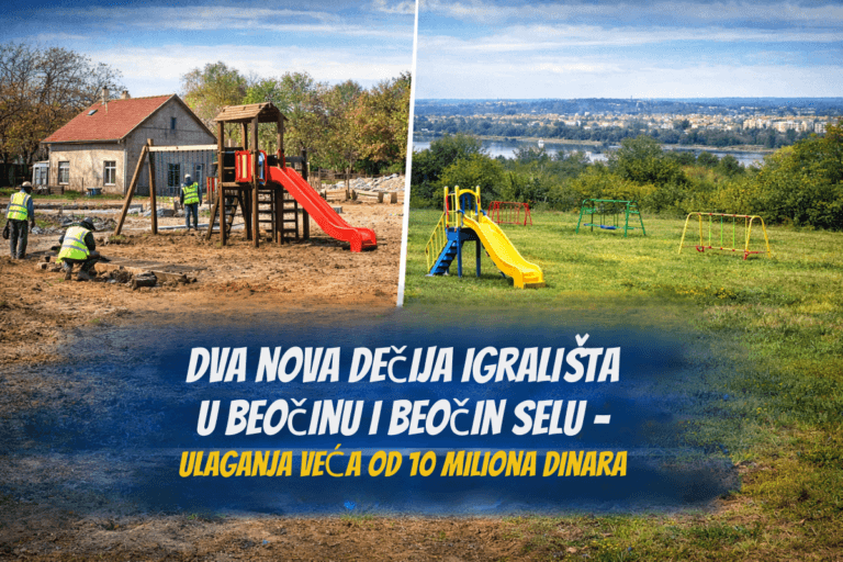 Dečija igrališta Beočin i Beočin selo investicije 2026