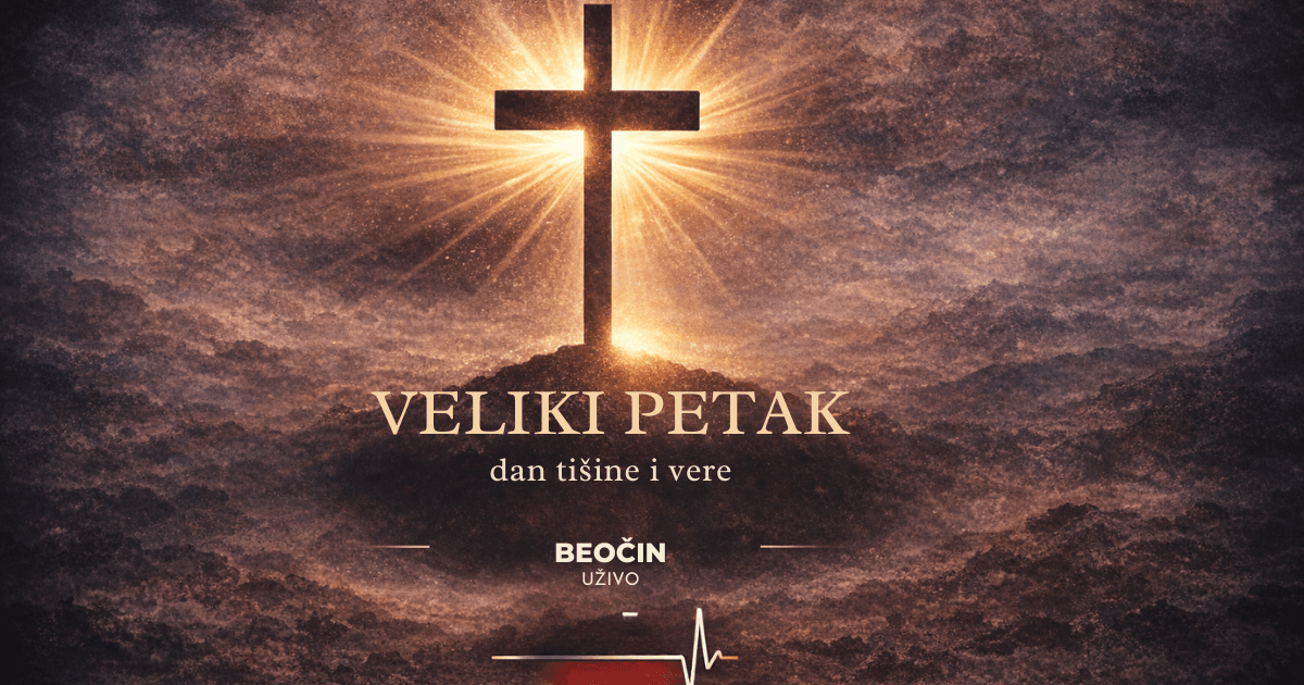 Veliki petak krst simbolika hrišćanstvo AI ilustracija