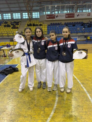 Takmičarke Karate kluba Cement iz Beočina osvojile medalje na turniru Pljevlja Open 2026
