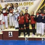 Takmičarke Karate kluba Cement iz Beočina na turniru Pljevlja Open 2026