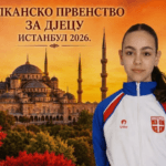 Dragana Vuković iz Beočina nastupila za reprezentaciju Srbije na Balkanskom prvenstvu u karateu u Istanbulu 2026