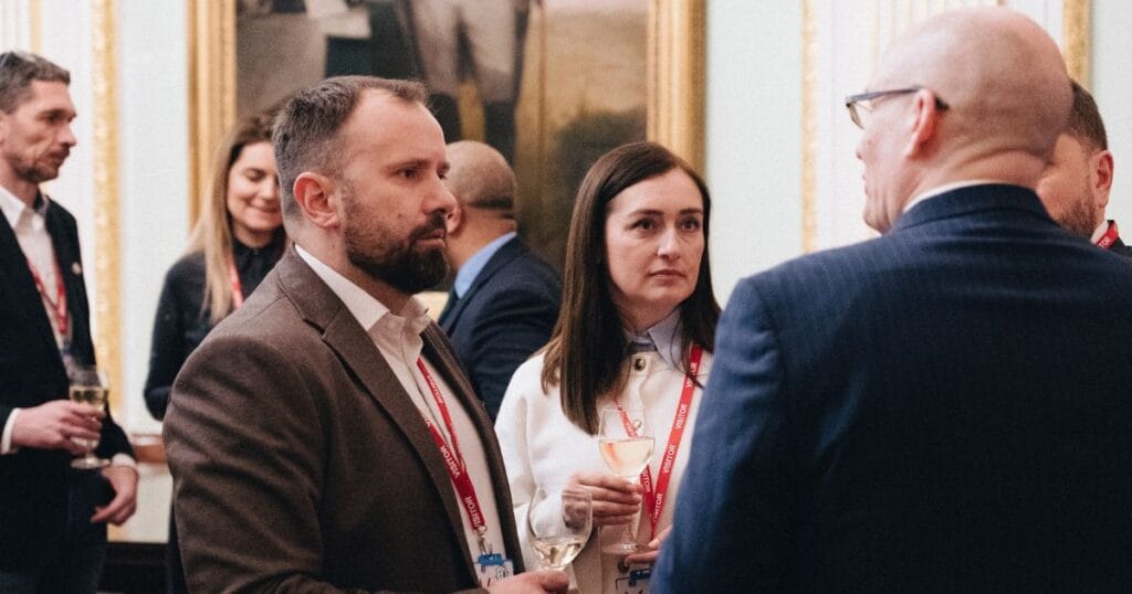 Boško Blagojević na prijemu u Ministarstvu spoljnih poslova Velike Britanije tokom programa UK-Serbia Science and Innovation Fellowship