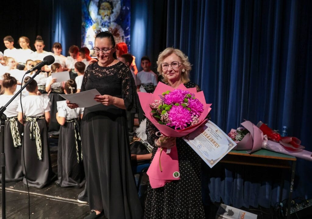 Učesnici koncerta Biseri Svetosavlja u Kulturnom centru Beočin
