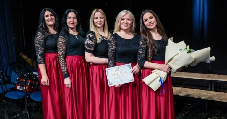 Učesnici koncerta Biseri Svetosavlja u Kulturnom centru Beočin
