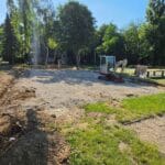 Početak radova na izgradnji novog dečijeg igrališta u Beočinu, jun 202