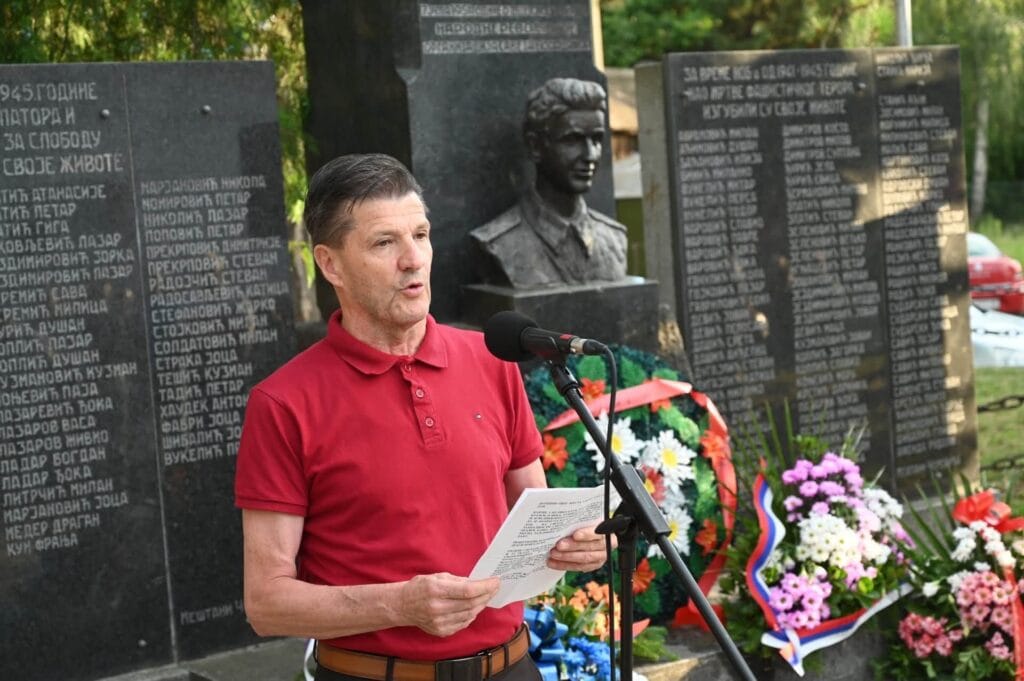 Stevan Đurđević na obeležavanju Dana Mesne zajednice Čerević