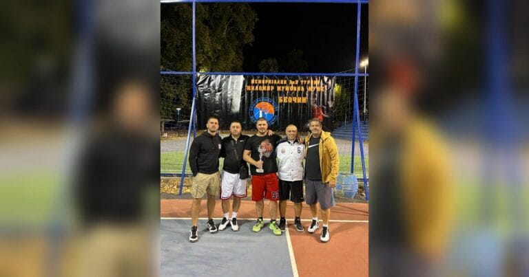 Memorijalni 3x3 turnir Milomir Mumović Mume u Beočinu — foto: Sportski savez opštine Beočin