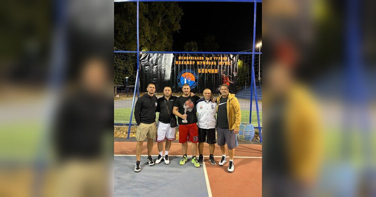 Memorijalni 3x3 turnir Milomir Mumović Mume u Beočinu — foto: Sportski savez opštine Beočin