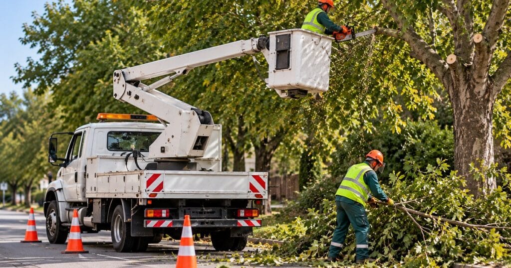 Radovi na održavanju putnog pojasa i krčenju rastinja u Beočinu – ilustracija, Beočin Uživo