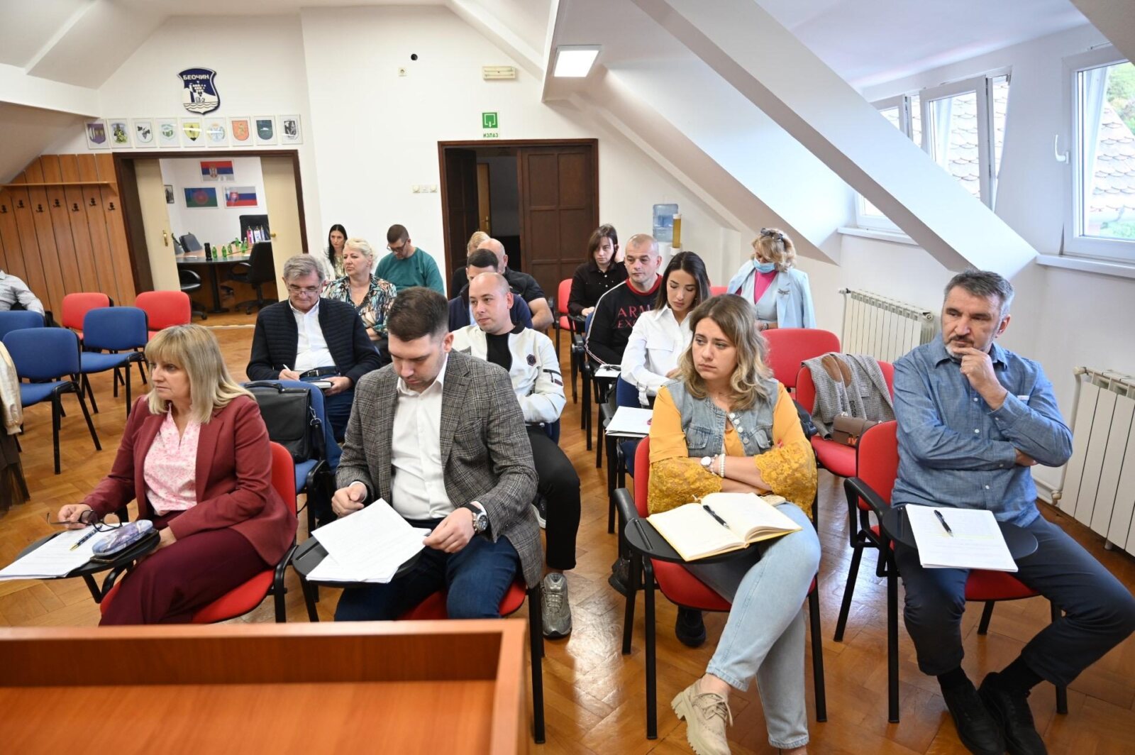 Odbornici Skupštine opštine Beočin na 18. sednici. Foto: Ismet Ademovski / Opština Beočin.